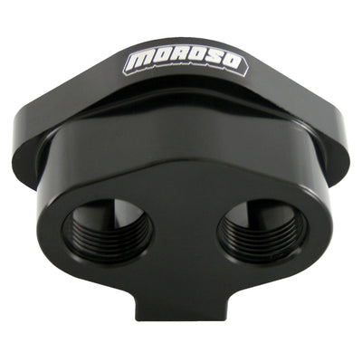 Moroso Universal Remote Thermostat Housing - Two -12An Holes on Bottom