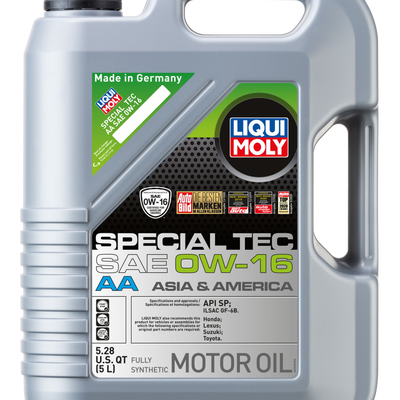 LIQUI MOLY 5L Special Tec AA Motor Oil SAE 0W16