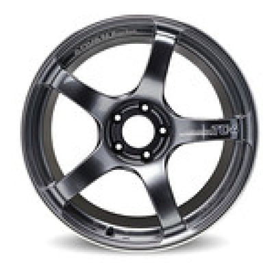 Advan TC4 18x8.5 +31 5-114 Racing Black Gunmetallic and Ring Wheel