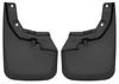 Husky Liners 16-22 Toyota Tacoma w/ OE Fender Flares Custom Molded Front Mud Guards - Black