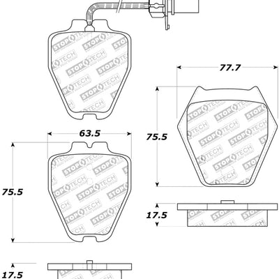 StopTech Street Touring Brake Pads