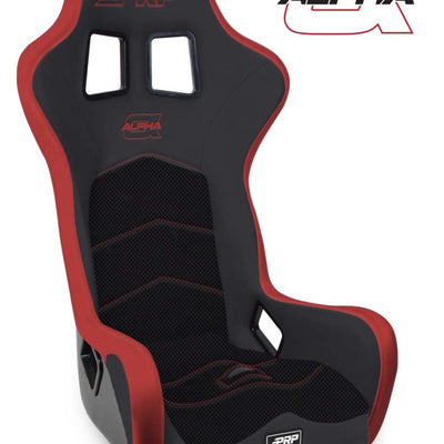 PRP Alpha Composite Seat- Black/Red