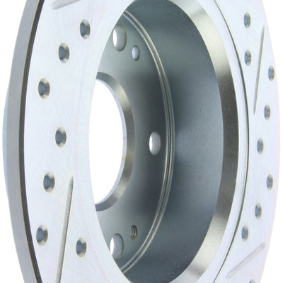 StopTech Select Sport Drilled & Slotted Rotor - Front Left