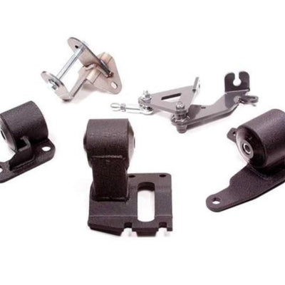 Innovative 90-93 Integra H-Series Black Steel Mounts 60A Bushings