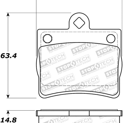 StopTech Street Brake Pads