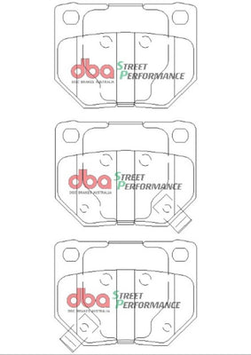 DBA 06-07 Subaru WRX SP500 Rear Brake Pads