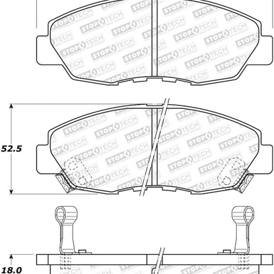StopTech Street Brake Pads