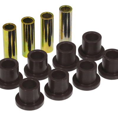 Prothane 73-79 Ford F250 Crew Cab / F350 Rear Spring & Shackle Bushings - Black