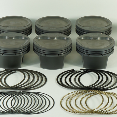 Mahle MS Piston Set Chevy SB 359ci 4.040in Bore 3.48/3.5 Stroke 5.7 Rod .927 HD Pin -20cc 8.9CR