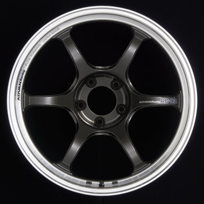 Advan RG-D2 18x9.5 +45 5x114.3 Machining and Black Gunmetallic Wheel