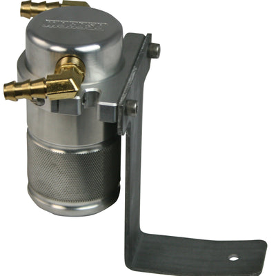 Moroso 92-96 Chevrolet Corvette LT1/LT4 Air/Oil Separator Catch Can - Small Body - Billet Aluminum