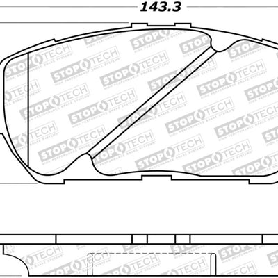 StopTech Street Brake Pads