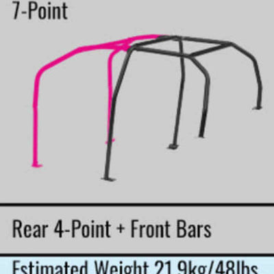 Cusco CT9A 7-PT Chromoly 4 Passenger Dash Thru Roll Cage (S/O/No Cancel)
