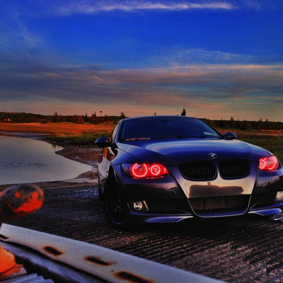 Oracle BMW 3 Series 06-11 Halo Kit - Projector - ColorSHIFT w/o Controller