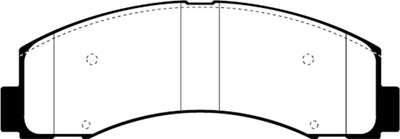 EBC 2018+ Ford F-150 2.7L Twin Turbo (2WD) Greenstuff Front Brake Pads