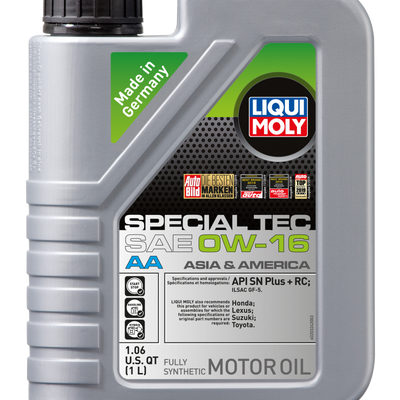 LIQUI MOLY 1L Special Tec AA Motor Oil SAE 0W16