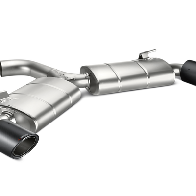 Akrapovic 13-17 Volkswagen Golf GTI (VII) Slip-On Line (Titanium) w/ Carbon Tips
