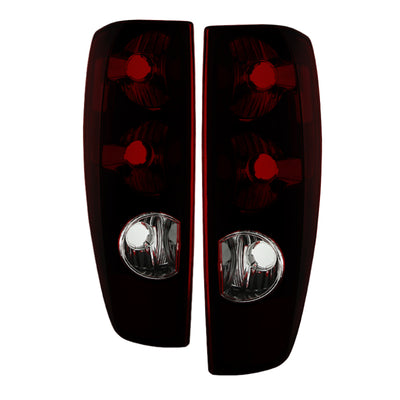 xTune Chevy/GMC Colorado/Canyon 04-12 OEM Style Tail Lights -Red Smoked ALT-JH-CCOL04-OE-RSM