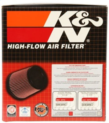 K&N Universal Air Filter 4in Flange / 5-3/8 in Base / 4-1/2in Top / 5in Height