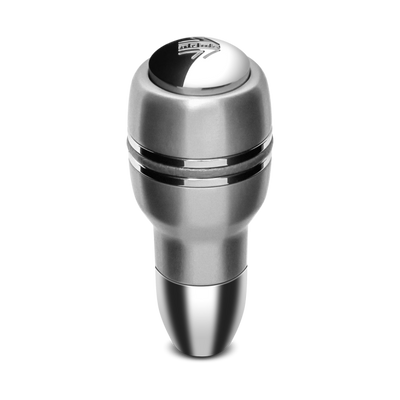 Momo Automatico Shift Knob - Aluminum, Chrome Insert