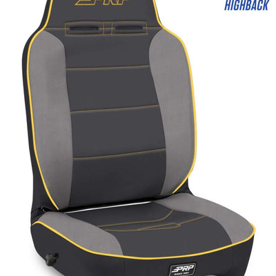 PRP Enduro High Back Reclining 4 In. Extra Tall / Extra Wide Suspension Seat (Driver Side)