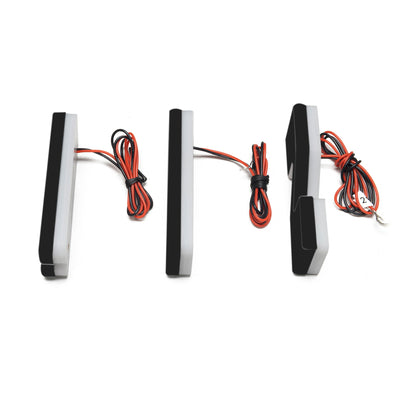 ORACLE Lighting Universal Illuminated LED Letter Badges - Matte Blk Surface Finish - F