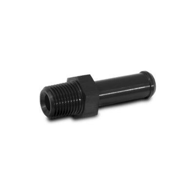 Vibrant Straight Adapter Fitting (NPT to Barb) 1/8in NPT x 3/16 Barb
