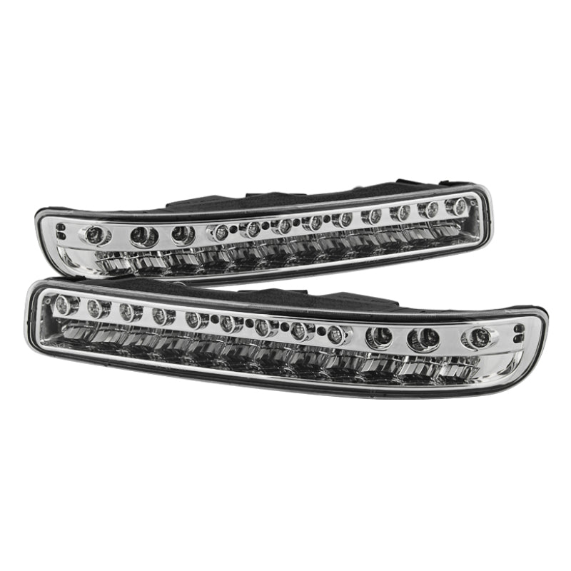xTune GMC Sierra 99-06 Full LED Bumper Lights Chrome CBL-JH-GS99-LED-C