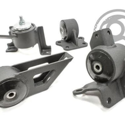 Innovative 05-12 Lotus ELISE/EXIGE 2ZZ Black Steel Mounts 85A Bushings