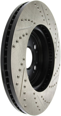 StopTech 95-00 Lexus LS 400 Right Front Slotted & Drilled Rotor