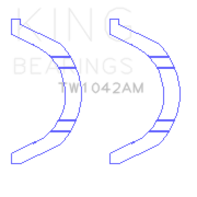 King Engine Bearings Nissan VR38DETT/VQ35AHR/VQ37HR Thrust Washer Set