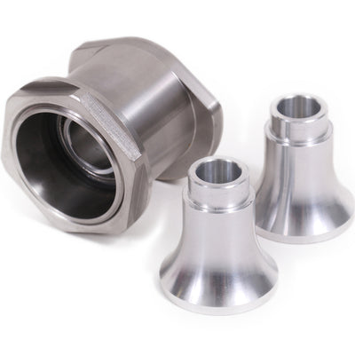 BMR 05-14 Ford Mustang 8.8in Differential Bearing Kit Spherical Bearings Stainless Steel Housing