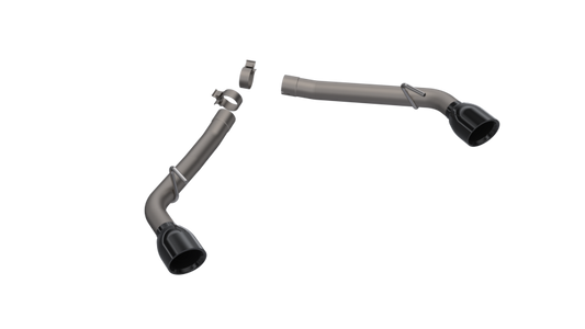 2010-2013 Chevrolet Camaro SS QTP Eliminator Axle Back Black Tips