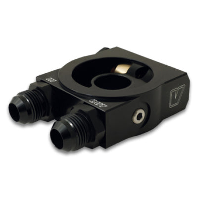 Vibrant Thermostatic Oil Cooler Sandwich Adapter w/Thermostat