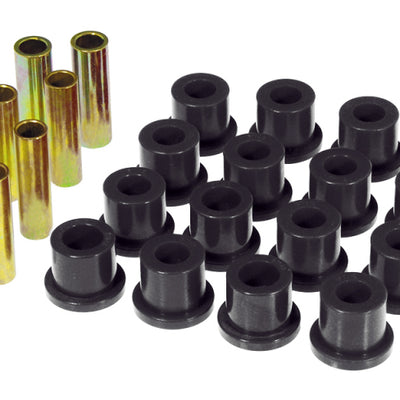 Prothane 68-72 Ford F250 2wd Rear Spring & Shackle Bushings - Black