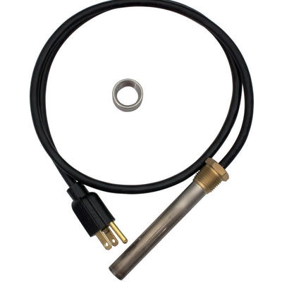 Moroso Oil Preheater - Self Contained - Aluminum