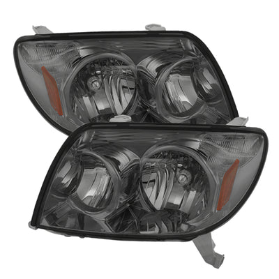 xTune Toyota 4Runner 03-05 Crystal Headlights Smoke HD-JH-T4R03-AM-SM