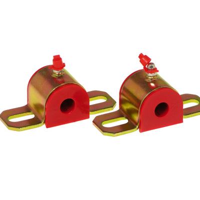 Prothane Universal Greasable Sway Bar Bushings - 1/2in - Type A Bracket - Red