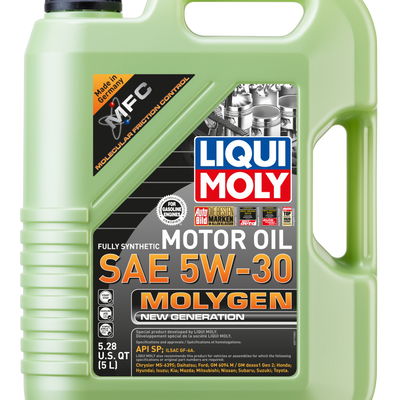 LIQUI MOLY 5L Molygen New Generation Motor Oil SAE 5W30