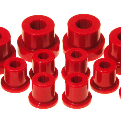 Prothane 76-86 Jeep CJ5/CJ7 Front Spring & Shackle Bushings - Red