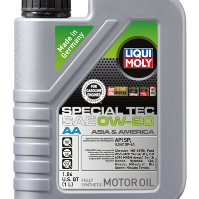 LIQUI MOLY 1L Special Tec AA Motor Oil SAE 0W20