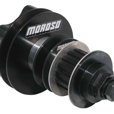 Moroso Chevrolet Big Block (Short 3 Bolt) Dry Sump & Vacuum Pump Drive Kit - Flange Style w/Pulleys