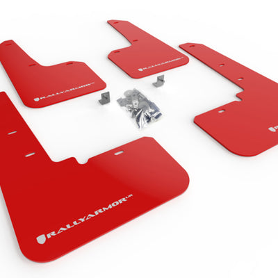 Rally Armor 20-25 Subaru Outback Red UR Mud Flap w/White Logo
