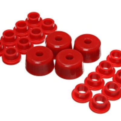 Energy Suspension Polaris Shock Bushing Upgrade Kit - Red