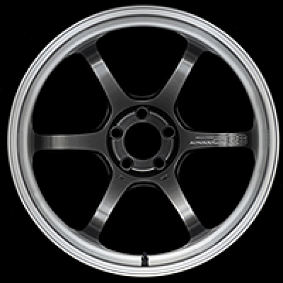 Advan R6 20x12 +20mm 5x114.3 Machining and Racing Hyper Black Wheel