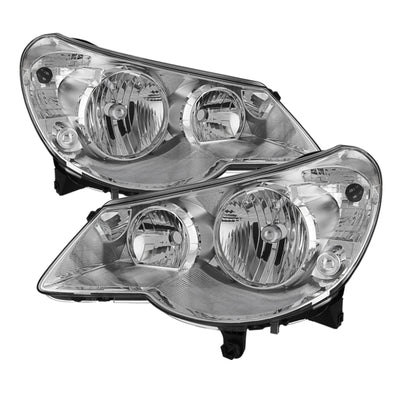 xTune Chrysler Sebring 07-10 OEM Style Headlights Chrome HD-JH-CHRSE07-C