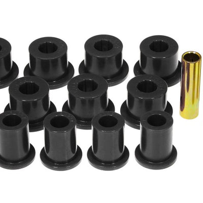Prothane 89-99 Toyota Truck 4wd Rear Spring & Shackle Bushings - Black
