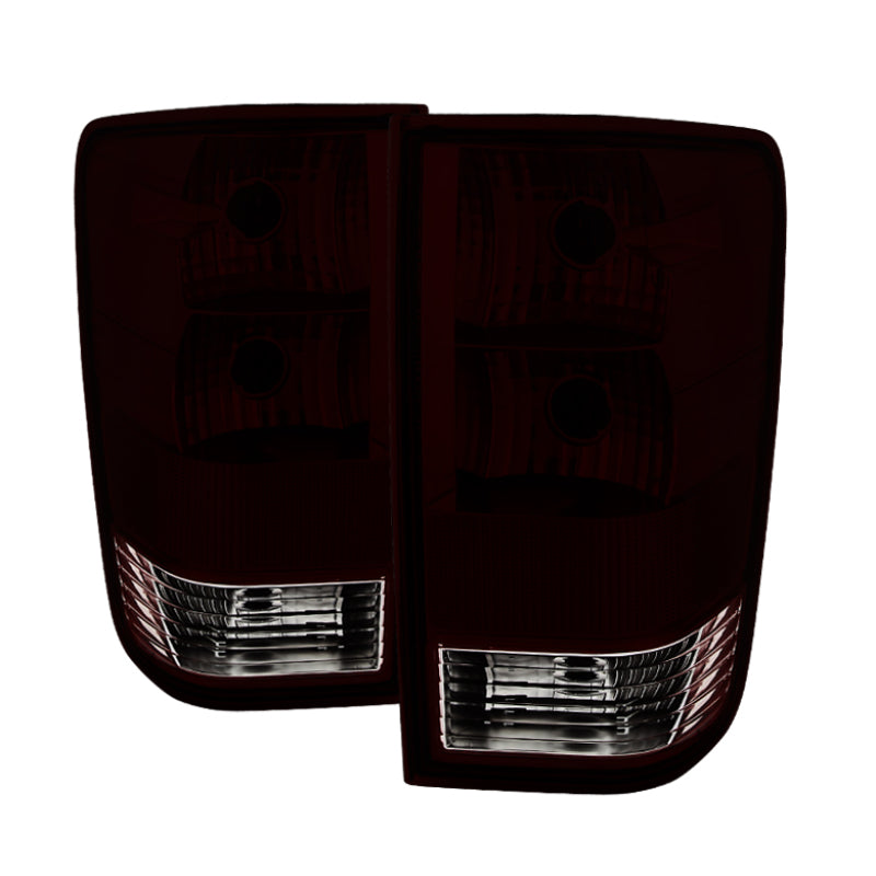 xTune Nissan Titan 04-15 OEM Style Tail Light Red Smoked ALT-JH-NT04-OE-RSM