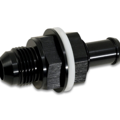 Vibrant Bulkhead Fuel Cell Adapter -6AN Male Flare x 3/8in Barb