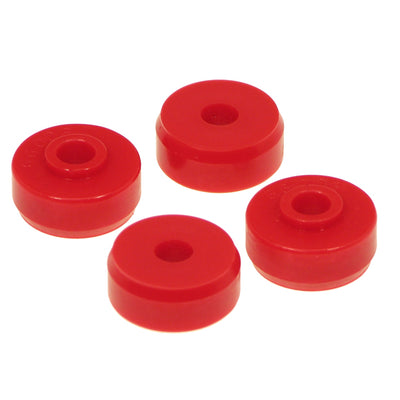 Prothane Universal Shock Bushings - Stem Type - Small Nipple - Red